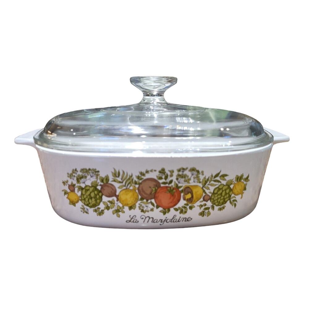 Corning Ware Spice of Life La Marjolaine 2 quart A-2-B casserole with Lid
